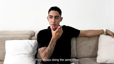 Stepson takes a big load in his ass after hot Colombian MILF Kylei Ellish fucks him hard from behind - 1 image