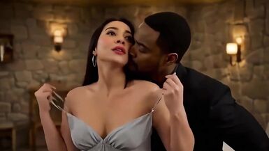 Big Pussy, Hard, Asian Hotwife e Amador contro un grande cazzo nero in gangbang interrazziale in prima persona