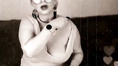 AimeeParadise's husband Peter Stone goes all-in with his massive natural tits & deep throat skills in The Naked Truth, or PM
