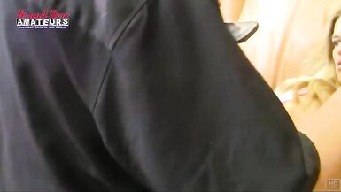 Watch Savanna's mature blonde pussy tease and Greedy Finish Jeff's hard cock in POV