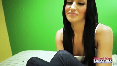 Watch Carmen Curvy Inked MILF Gag on Jeff Lacy's BBC, Swallow it like a Pro!