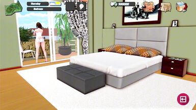 Heiße MILF wichst mit Titten and Füßen im Ecchi-Game Maxs Life, Folge 275