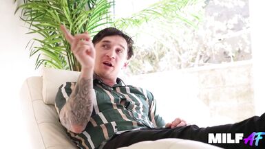 Dana Levy deepthroats & takes rough doggystyle pounding after airbnb guest demands BJ