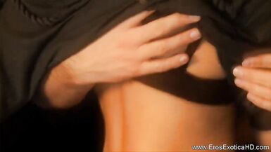 India and her lover indulge in steamy interracial massage with a blonde bombshell