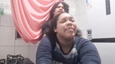 Stepmom with massive natural tits takes on a big, curvy cock like a pro