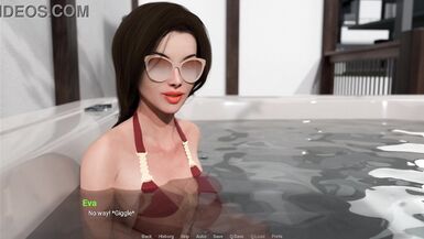 MILF calda si scatena davanti al marito indossando lingerie sexy e giocando a un gioco hot.