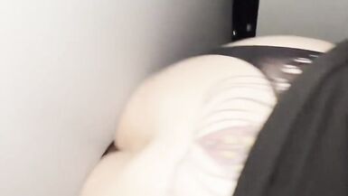 Watch these stunning babes take turns getting nailed by a stranger at a gloryhole