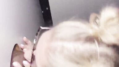 Watch these stunning babes take turns getting nailed by a stranger at a gloryhole