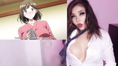 MILF chaude comblée par des inconnus en POV hentai - Natsuzuma 1 - 4 image