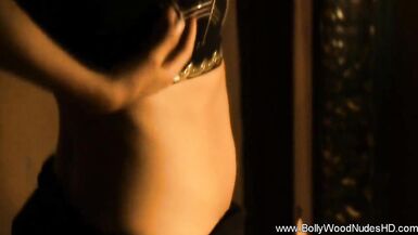 India's Erotic Indian MILF strips and teases in a seductive striptease - 6 image