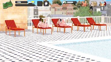 Hot Summers692 bekommt ihren kurven Arsch von zwei großen Schwänzen im PC-Game durchgenommen - Maxs Life, Folge 281 - 1 image