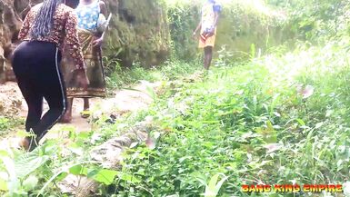 Bang King Empire drills village girlfriend's wet pussy with his BBC - 12 image