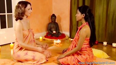 Sensual Indian MILF offers a good massage and interracial sex for her man - 1 image