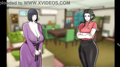 Konoha MILFs - Teil 31 - Heiße Anime-Action mit kurviger Stiefmutter und ihrem Hunk - 10 image
