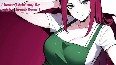 Kushina's tight MILF pussy gets stretched by new riding technique - JOI Hentai