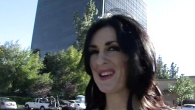 Brunette pornstar Lake Russell loves getting her tight pussy drilled by Cj Wright's big black cock - 4 image