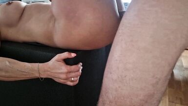 Stepmom gets down & dirty with her stepson in hot MILF action on the floor