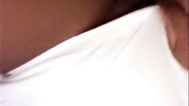 My Shy Dark Girlfriend Sends me Episode of her Masterbating on Snapchat - 2 image