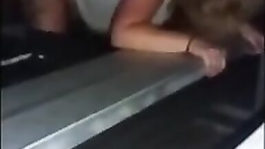 Pumping my Ex Math Teacher on the Bleachers