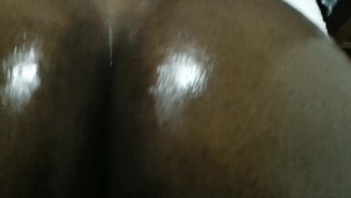 Black big beautiful woman Biscuit Oiled up - 5 image