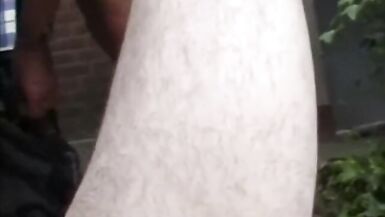 Non-Professional mother I'd like to fuck Engulf and Fuck in the Garden - 3 image