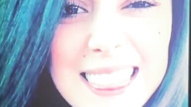 Hawt Latin Babe Receives Some Other Facial Cum Tribute