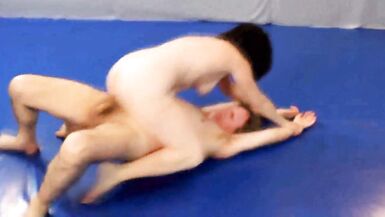Mixed Femdom Wrestling - 2 image