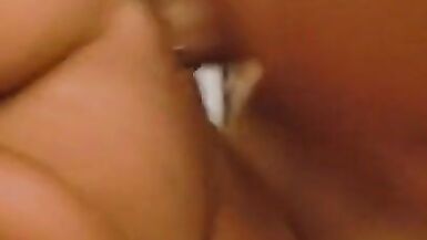 Taut Wet Crack Squirts like a Fountain for the Hard Knob POV Creampie - 5 image
