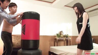 Nao Mizuki acts wild on the males dongs and craves - Greater Quantity at Japanesemamas com - 1 image