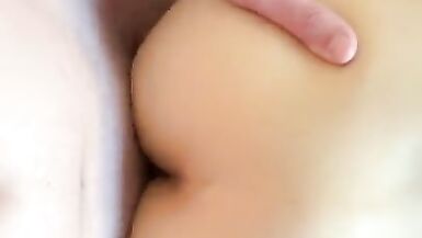 Valentines Day Doggy Style fuck POV Mutter Id wie zu ficken Hawt Frau erhält Creampie - 5 image