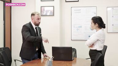 RAMROD ADDICTION 4K Banging the Youthful Intern at Office Str8 Latin Hunk with Large Rod by Pornbcn - 2 image