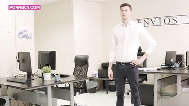 RAMROD ADDICTION 4K Banging the Youthful Intern at Office Str8 Latin Hunk with Large Rod by Pornbcn - 3 image