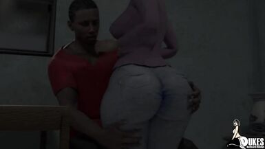 Thick latin babe mamma receive her gazoo SMASHED by son's ally - 2 image