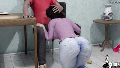 Thick latin babe mamma receive her gazoo SMASHED by son's ally - 3 image