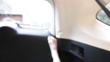 Love Picking him up from Work / Car Park Risky Public Sex - 5 image