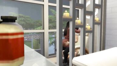 Privater Sex, während der Ehepartner in einem anderen Massageraum ist - 2 image