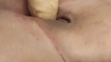 Wife pleasures herself with toys! - 4 image