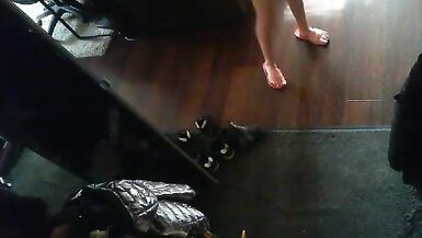 Hall mirror hidden livecam trickle (compilation NS) - 3 image