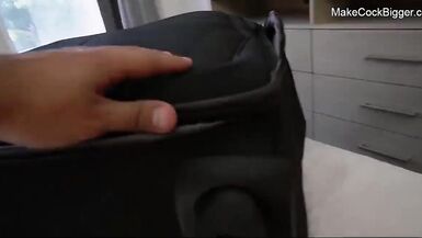Excited mother I'd like to fuck with large natural milk cans caught fingering herself - 3 image