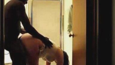 BBC Pumping White Angel In Bath