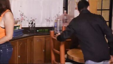 Busty Virgin Stepmom Teaches her Virgin Stepson Sex - 5 image