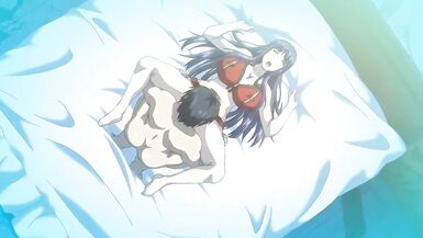 (18-rated anime) OVA Big Tits Big Family Hypnosis #1 Neighbours Wife with Big Tits - 9 image