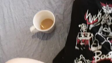 Drinking Coffee and Fucking+shooting Video, Multitasking like a Lady. - 10 image