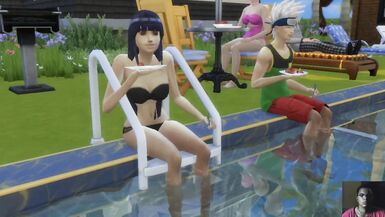 Naruto from Pool Kakashi Massaging Sasuke's Hidden Sakura Netorare - 3 image