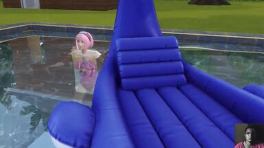 Naruto from Pool Kakashi Massaging Sasuke's Hidden Sakura Netorare