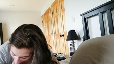 Dad Gives PAWG Hotwife Warm Creampie POV Close Up - 1 image