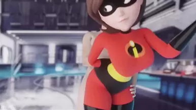 The Incredibles Porn With E - The Incredibles - Elastigirl try not to Cum Challenge (hard) watch online