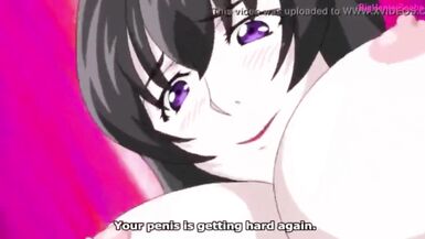 Anime Uncensored//fucked a Gal in the Titties and made her a Vaginal Creampie - 9 image