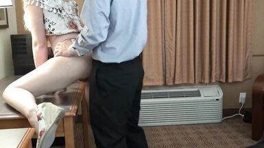 BUTT PUMPING THE RECENT SECRETARY WITH MY LARGE SHLONG  - JayandL - 7 image