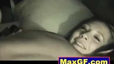 wife 1st time shared full non-professional male+male+female 3some